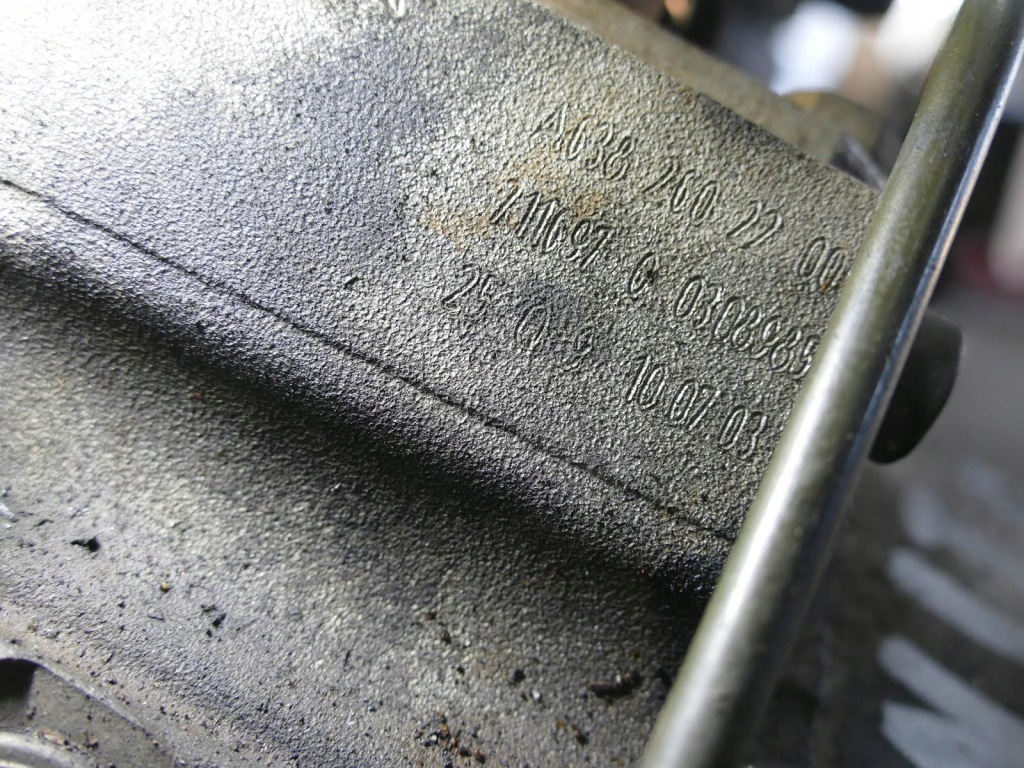 фото №14, Mercedes vito w638 2.2 cdi коробка передач передач механічна коробка передач a6382002200