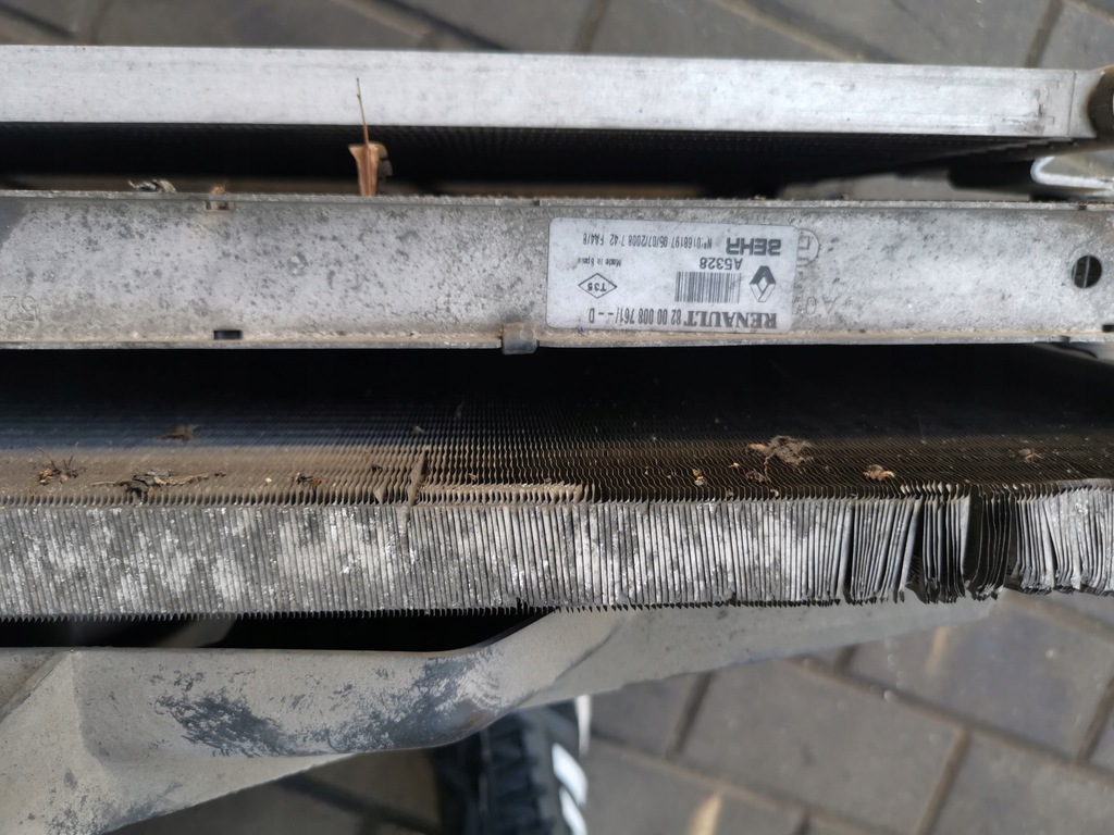 фото №6, Комплект радіатор wody вентилятор renault laguna ii 1.9 dci