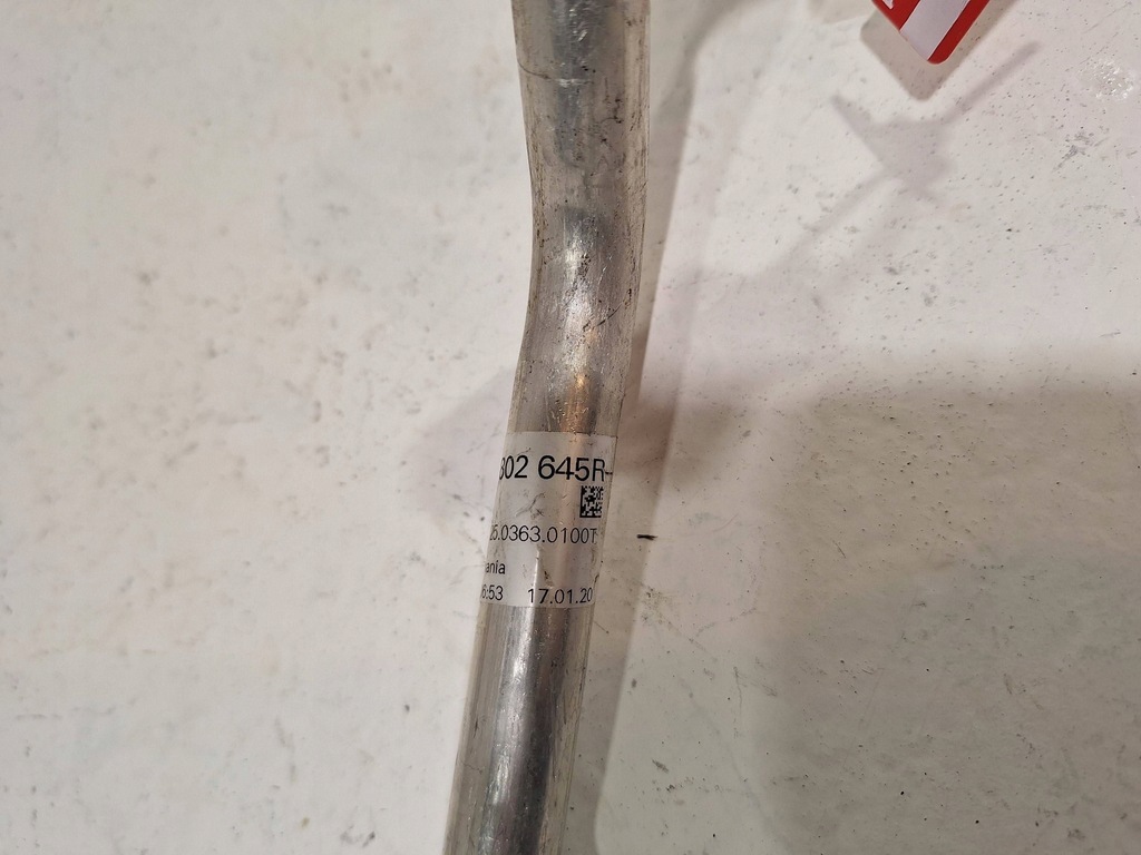 фото №6, Шланг кондиціонера 924802645r dacia duster ii 1.0 tce 17-