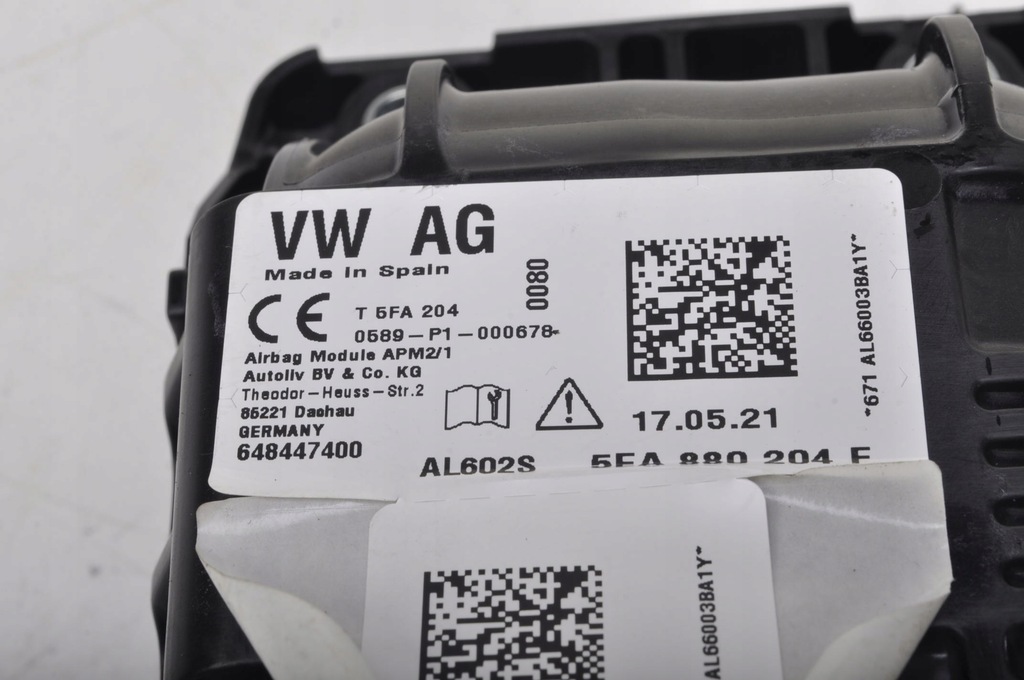 фото №7, Leon iv подушка подушка безопасности пассажира 5fa880204f 2021r