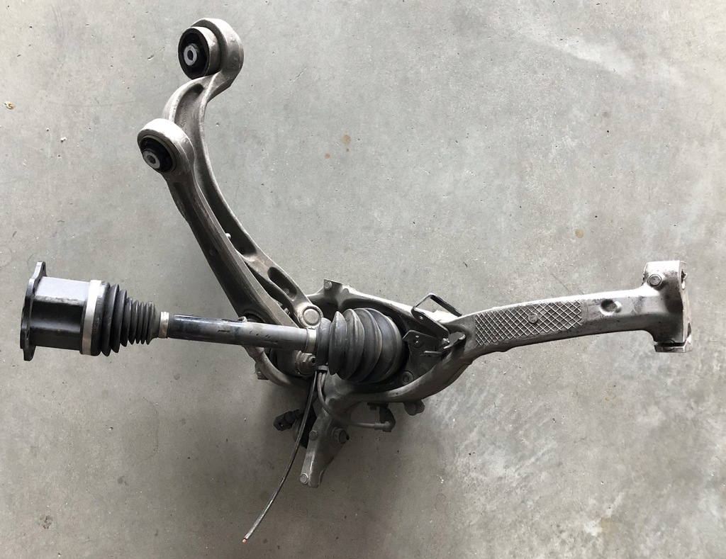 фото №1, Porsche macan 95b поворотний кулак привідний вал важелі.....