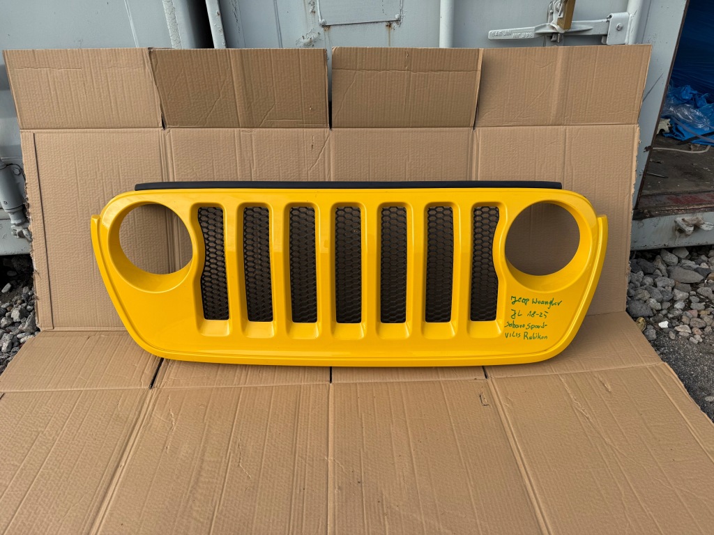 фото №1, Решётка радиатора решётка радиатора jeep wrangler jl jlu gladiator с камера