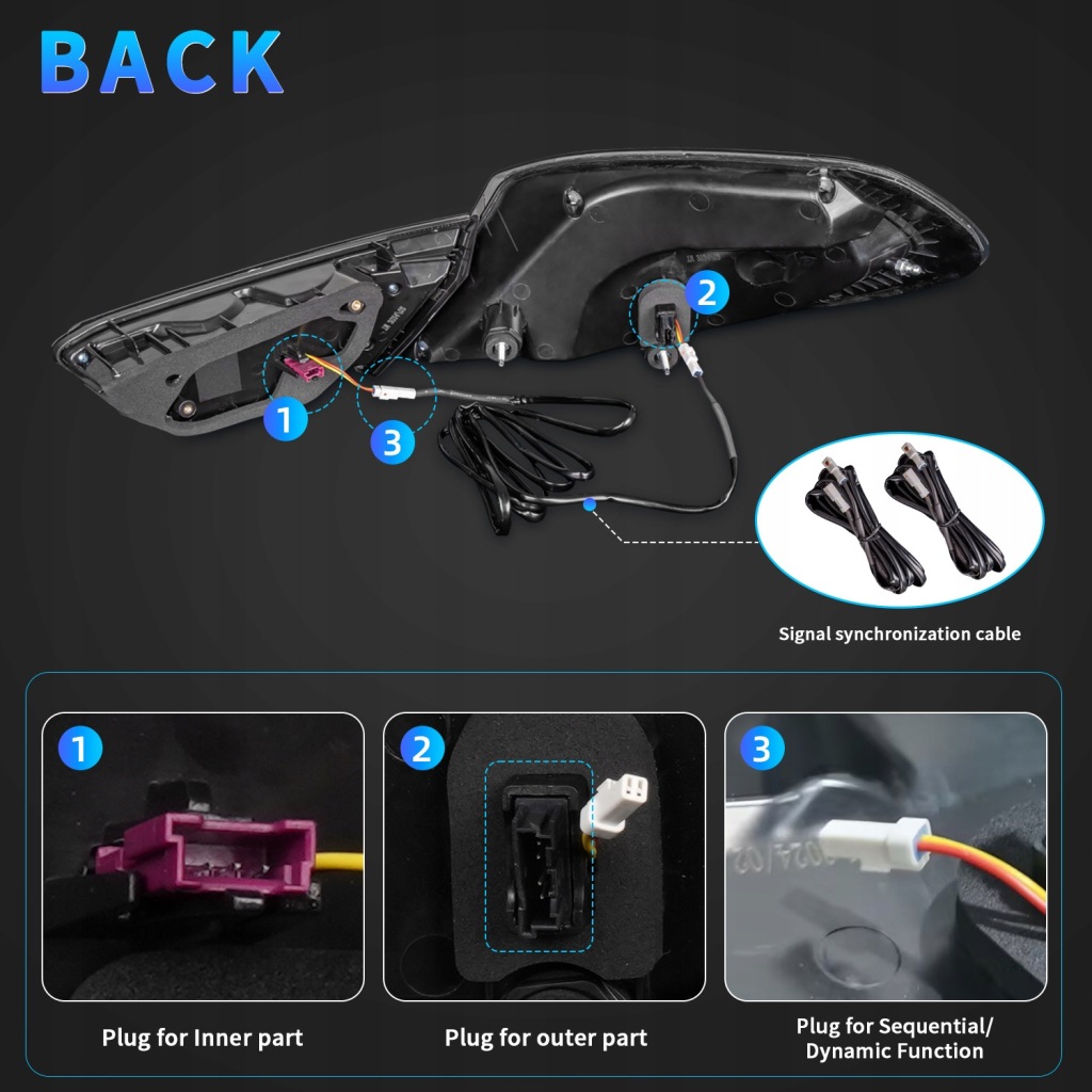 фото №13, Полный задние свет led do автомобилей bmw serii 6 m6 f06 f12 f13 2010-2017