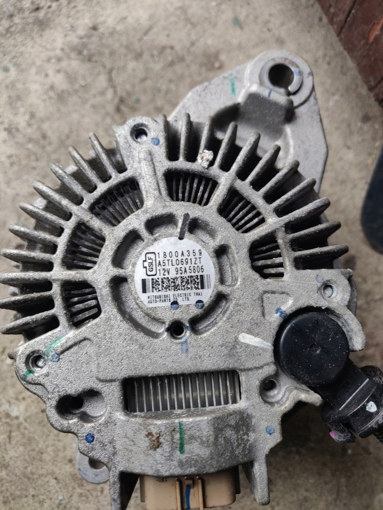 фото №10, Генератор 1800a359 mitsubishi space star ii 2 2013- 13- 16-