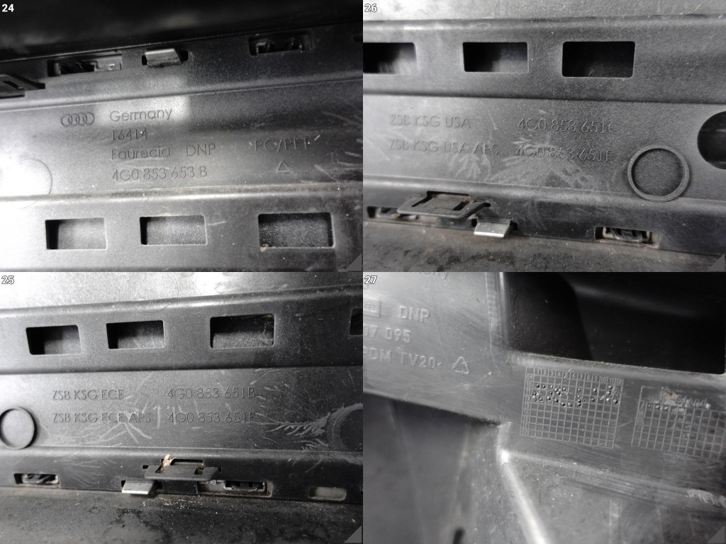 фото №10, Audi s6 4g0 c7 11-14 przed liftingiem бампер + решётка радиатора + решётки перед