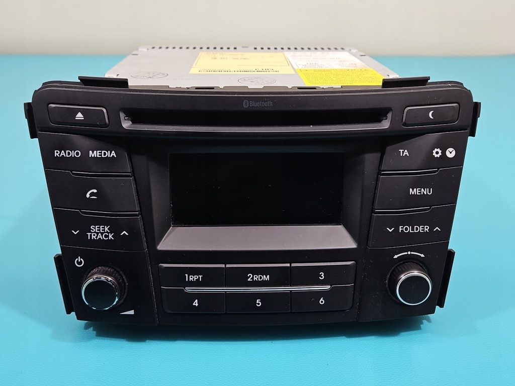 фото №3, Радіо заводський hyundai i40 961703z7704x радіопрогравач