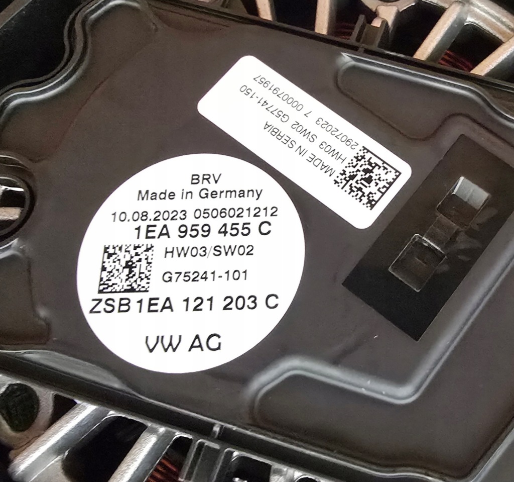 фото №16, Vw id.4 pas передній підсилювач радіатор радіатор вентилятор комплект 2023