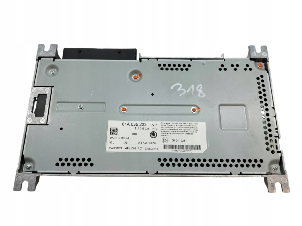 фото №1, Усилитель радио 81a035223 skoda superb iii 2015-