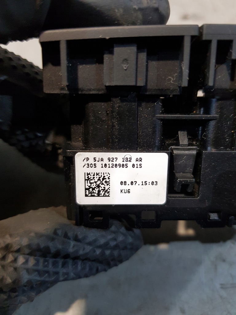 фото №3, Панель переключатель skoda rapid ii 5ja927132ar