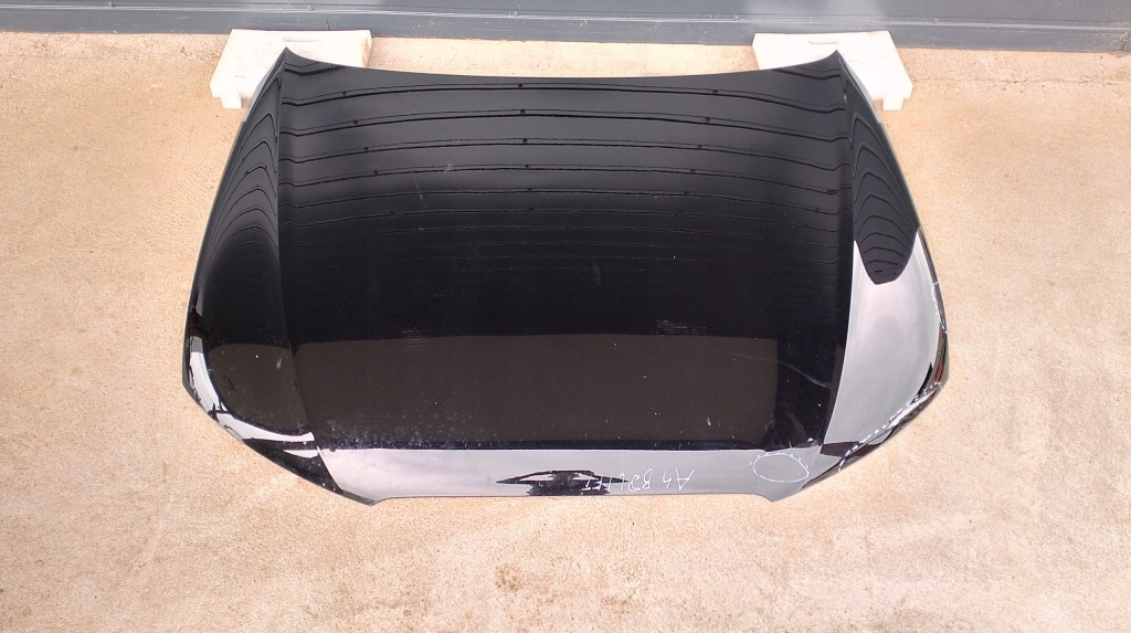 Audi a4 b8 рестайлинг  капот крышка двигателя черная ly9t Доставка