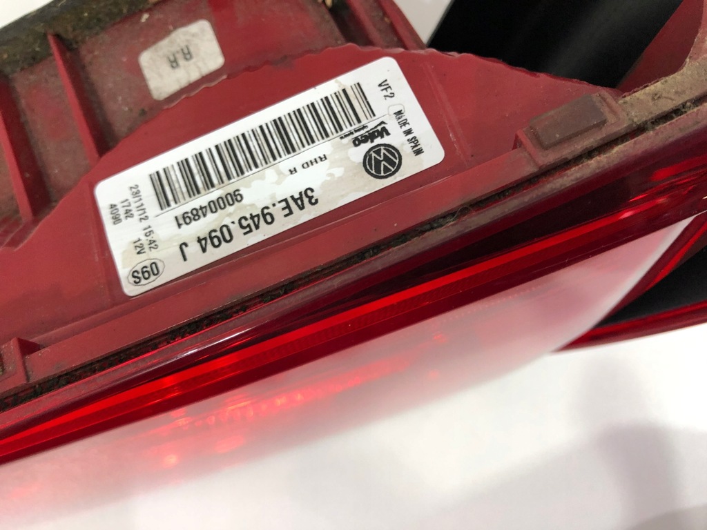 фото №7, Лампи задня vw passat b7 sedan повний ! набір