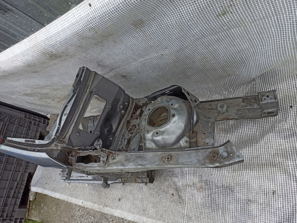 фото №4, Mercedes w212 e-klasa лонжерон правая четверть 792 шток блок двигателя a kpl