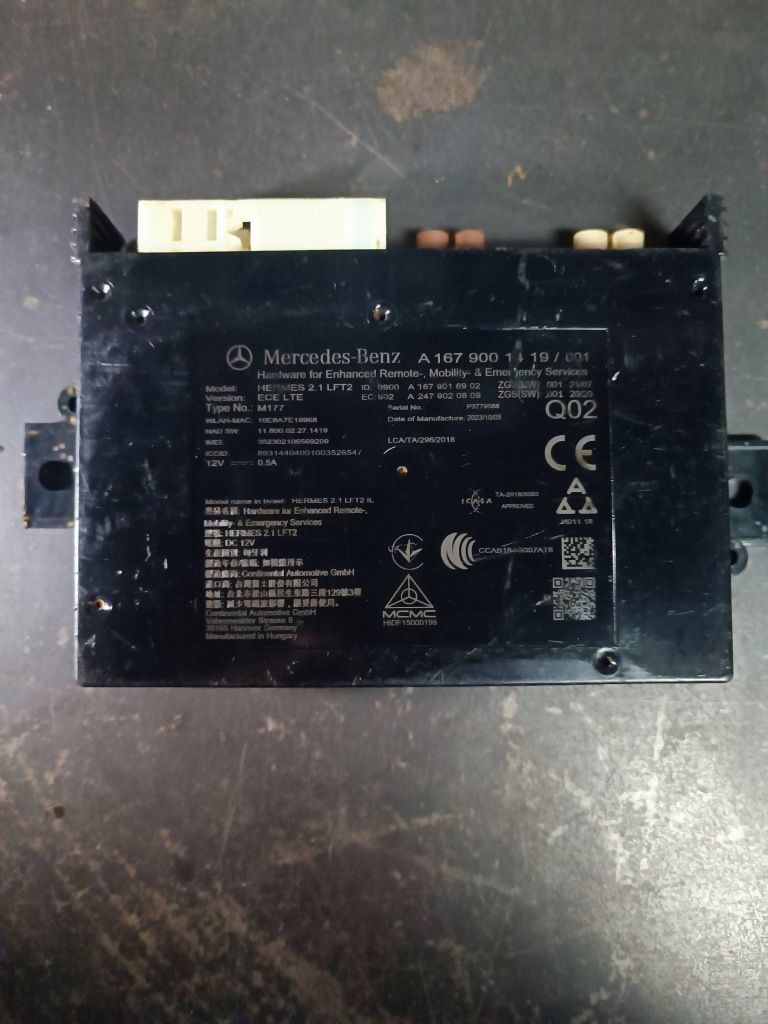 Купити Модуль bluetooth mercedes-benz gle w167 a1679001119