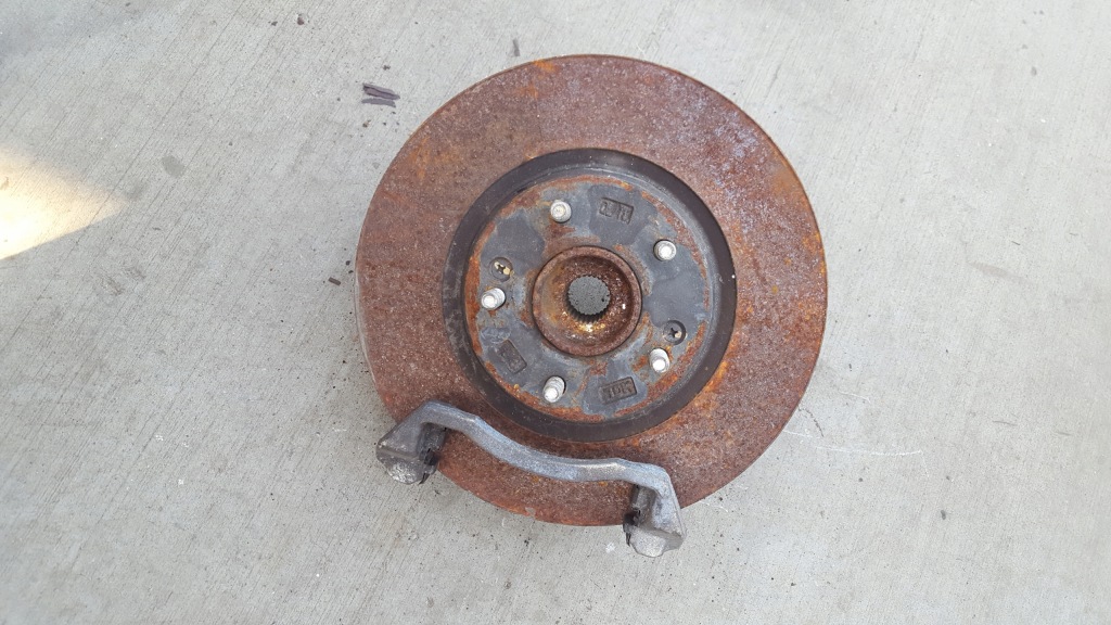 фото №1, Hyundai tucson ii 1,6 gdi поворотный кулак правая перед