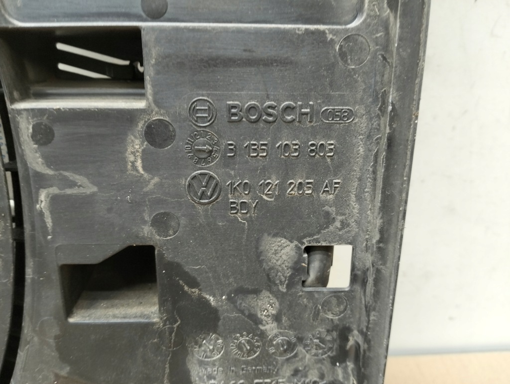 фото №8, Вентилятор радіатора корпус модуль vw audi skoda 137328616 1k0121205af