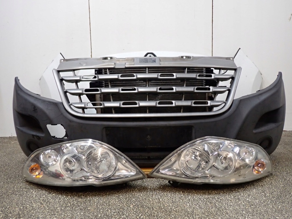 фото №1, Kompletny перед капот лампи бампер europa renault master iii 13r