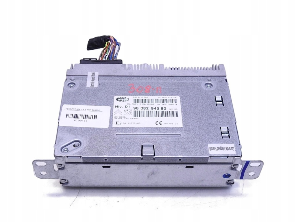 фото №1, Радио считыватель navi навигация peugeot 308 t9 ii citroen c4 9808294580