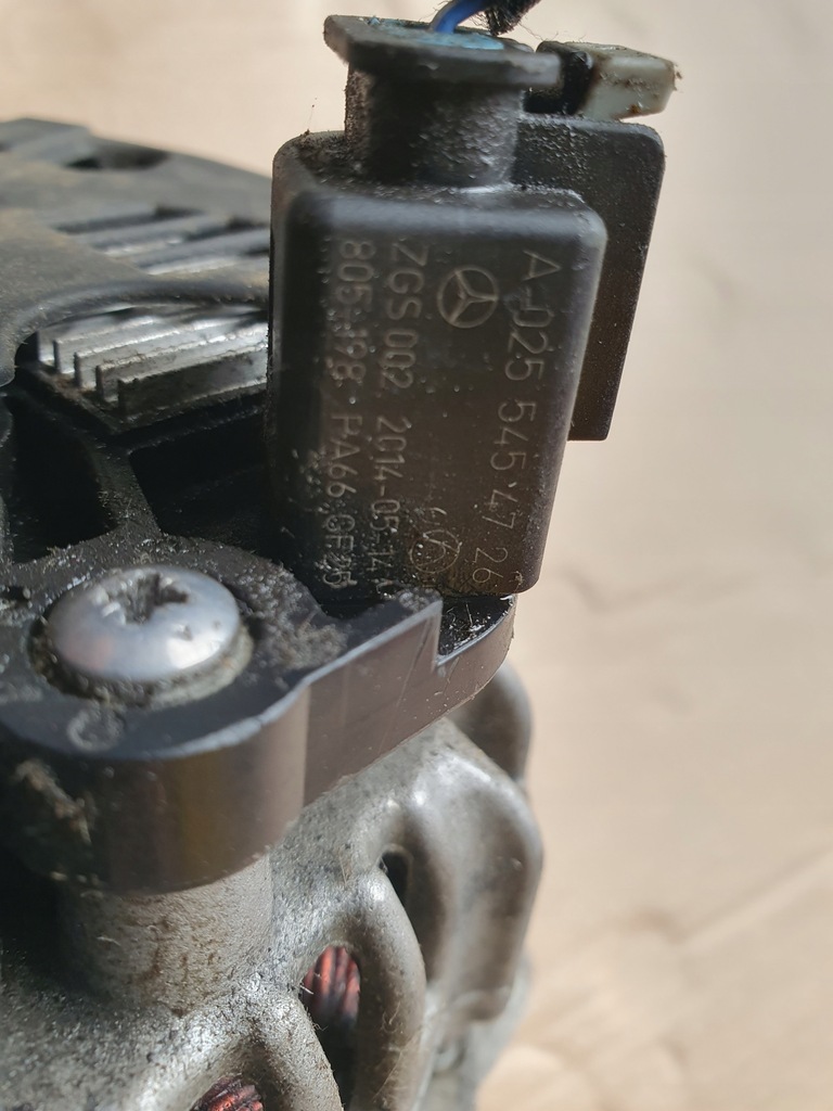 фото №4, Генератор mercedes w205 2.2 cdi a0255454726