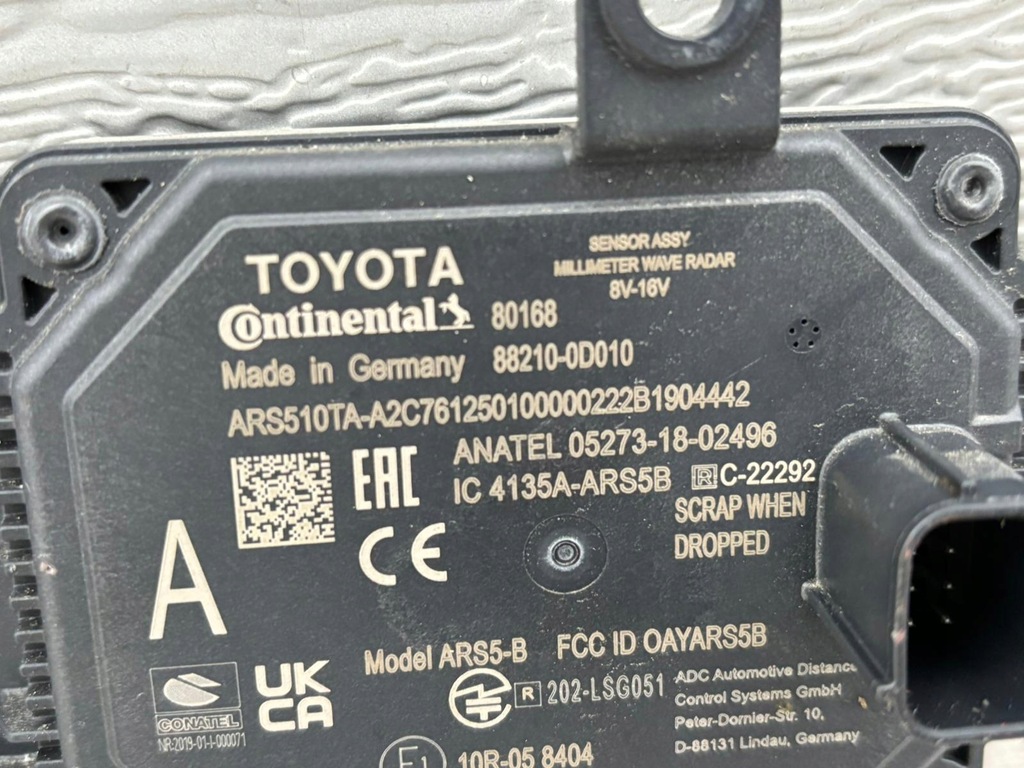 фото №3, Toyota yaris cross радар distronic датчик ideał 88210-0d010