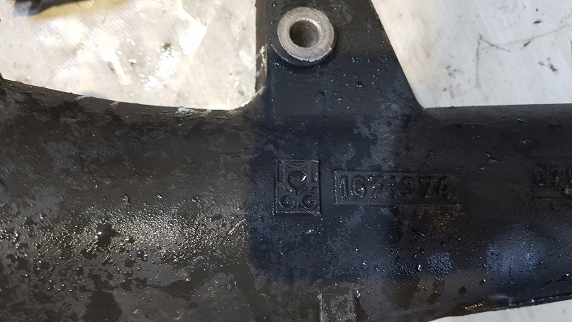 фото №2, Коллектор всасывающий труба воздухозаборник daf 85 cf