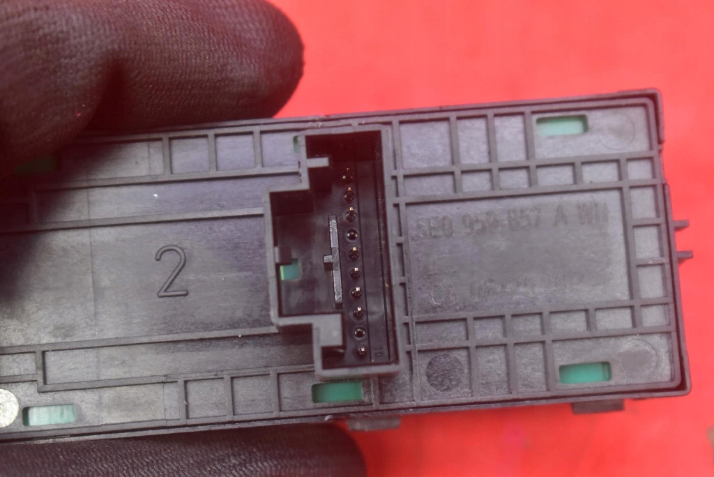 фото №7, Панель керування вікон eu 5e0959857a skoda octavia 3 iii rs lift 17-20