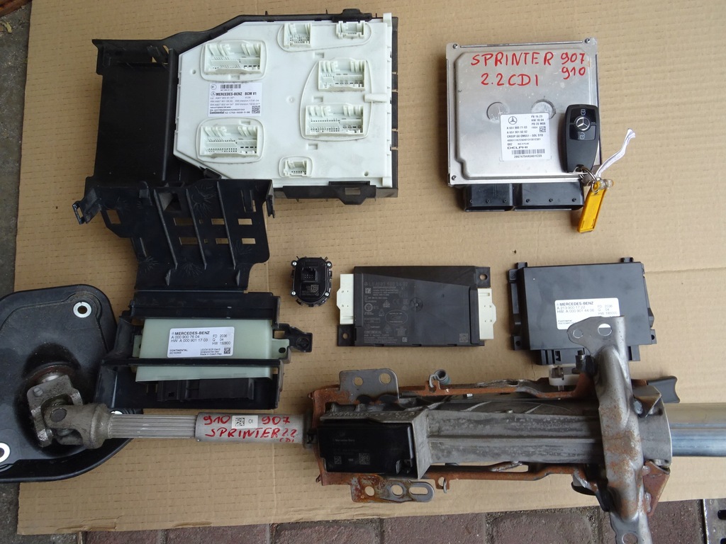 фото №1, Mercedes sprinter 907 910 2.2 набор стартовый a6519016002 a6519001703