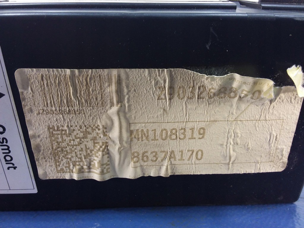 фото №6, Модуль комфорта mitsubishi colt vi z30 / smart forfour 8637a170