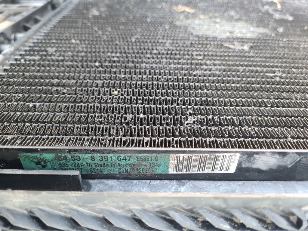 фото №7, Радіатор підсилювача кондиціонер bmw e39 525tds автоматична коробка передач