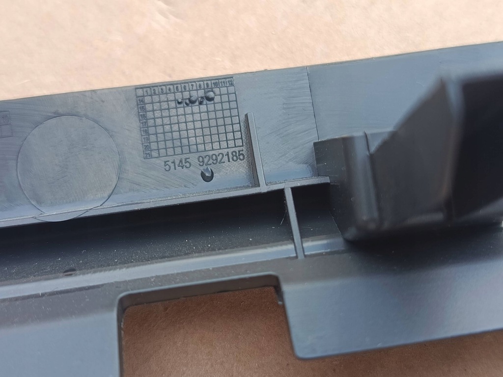 фото №6, Рамка панели приборной панели молдинг декоративная приборная панель левая bmw x1 f48