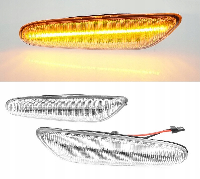 фото №1, Поворотники боковой dynamic led w крыло bmw 5 e60 e61