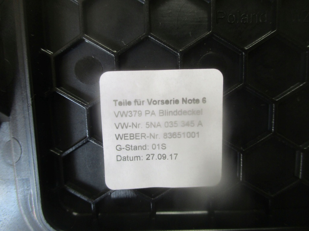 фото №8, Рамка туннель кнопка 517863284g vw golf sportsvan