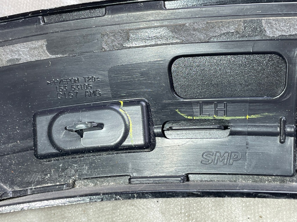 фото №11, Oryg. молдинг накладка крыла mercedes gle coupe amg c167 w167 левая задняя lh