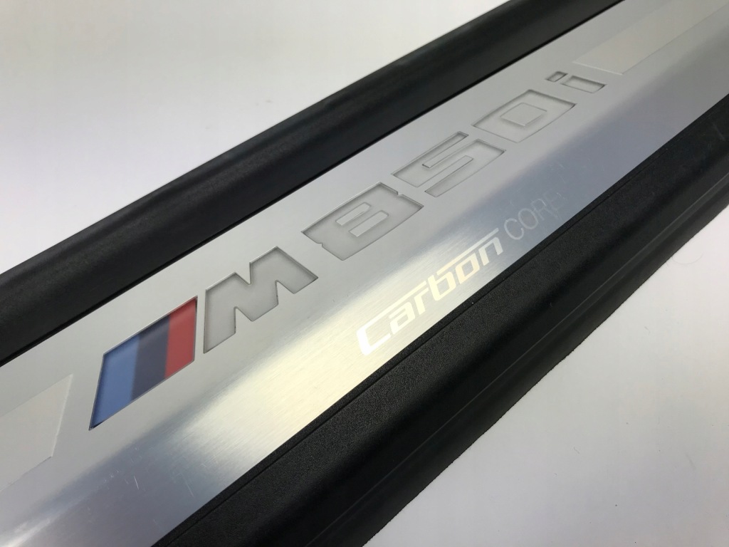 фото №16, Bmw 8 g15 накладки молдинг защита порог карбон m850i