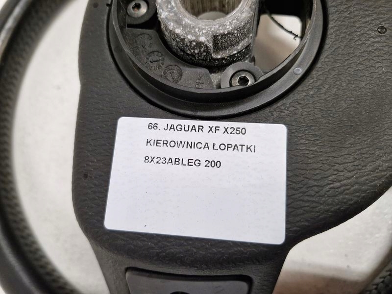 фото №10, Jaguar xf x250 1 i воздуховод кожа лепестки переключения 8x23ableg