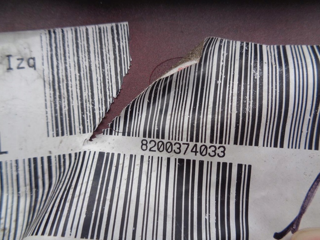 фото №9, Бампер задня задній renault modus 2004- код лакофарбового покриття: ov797 8200258959