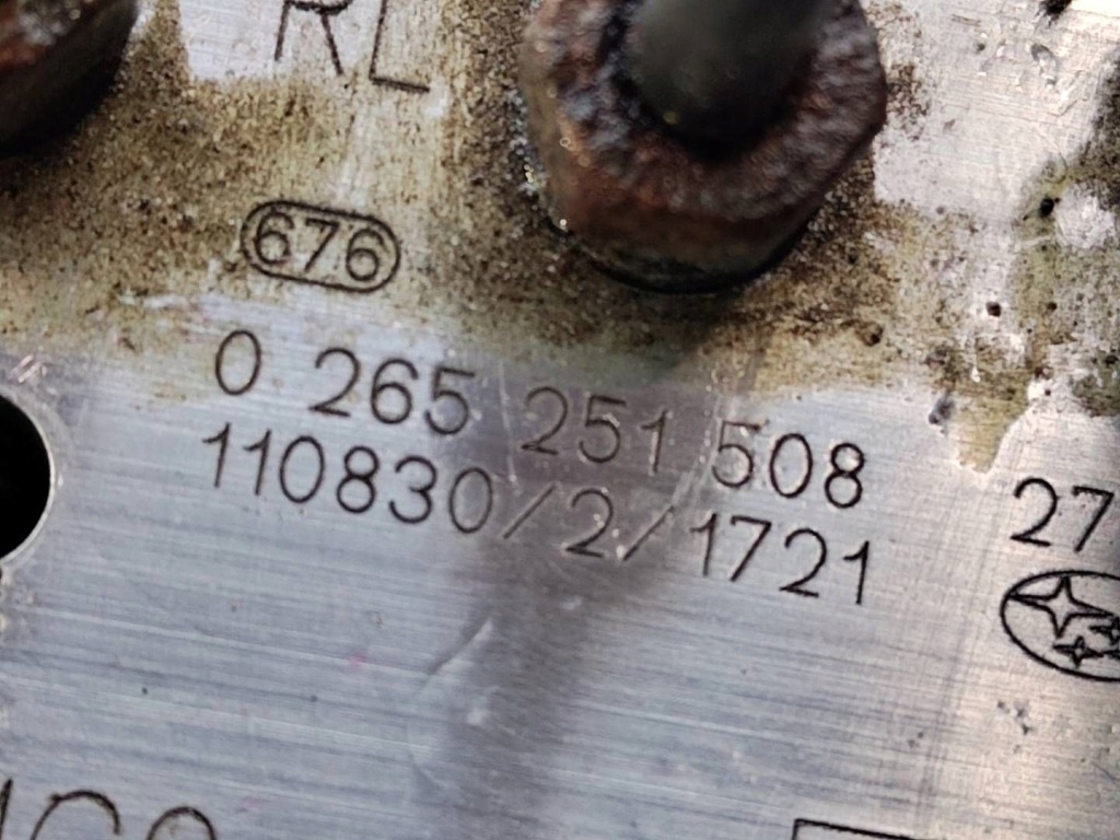 Насос тормозная abs 0265951582 subaru forester 3 3 sh с Разборки