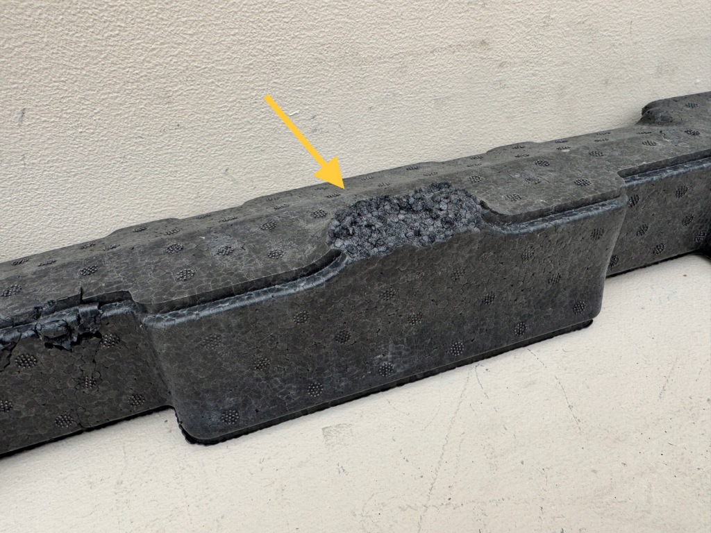 фото №16, Lexus nx ii 2 21r- пена абсорбер бампера перед 52614-78070