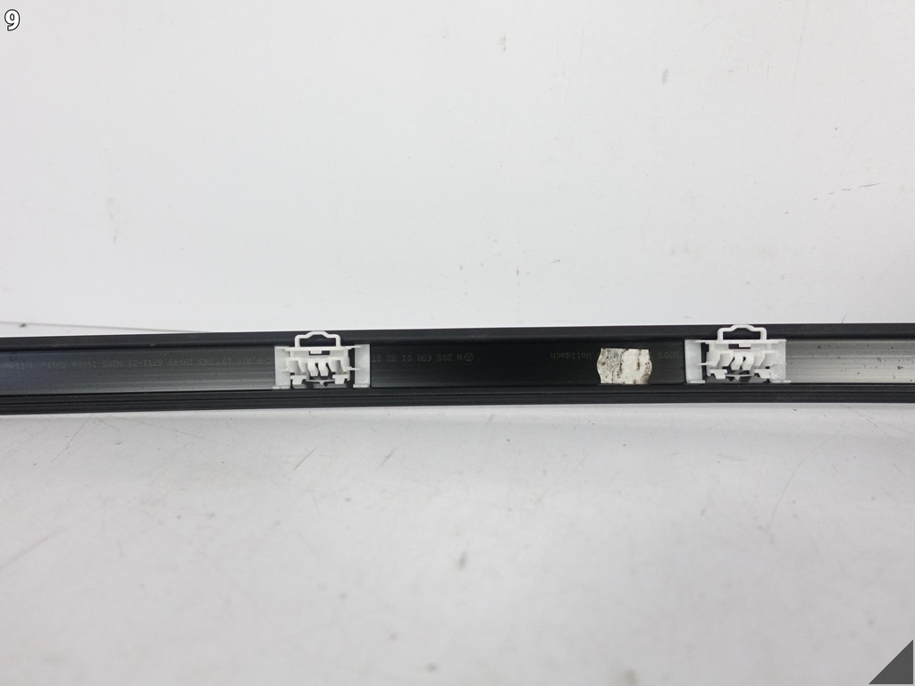 фото №10, Mercedes c-klasa w205 sedan 14-20 lift молдинг вітровик захист дахова ліва