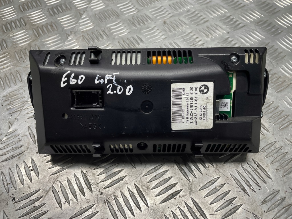 Дисплей 6989395 bmw e60 рестайлінг Недорого