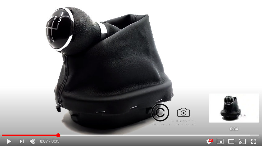 фото №15, Ручка переключения передач чехол vw caddy iii 2004-2016