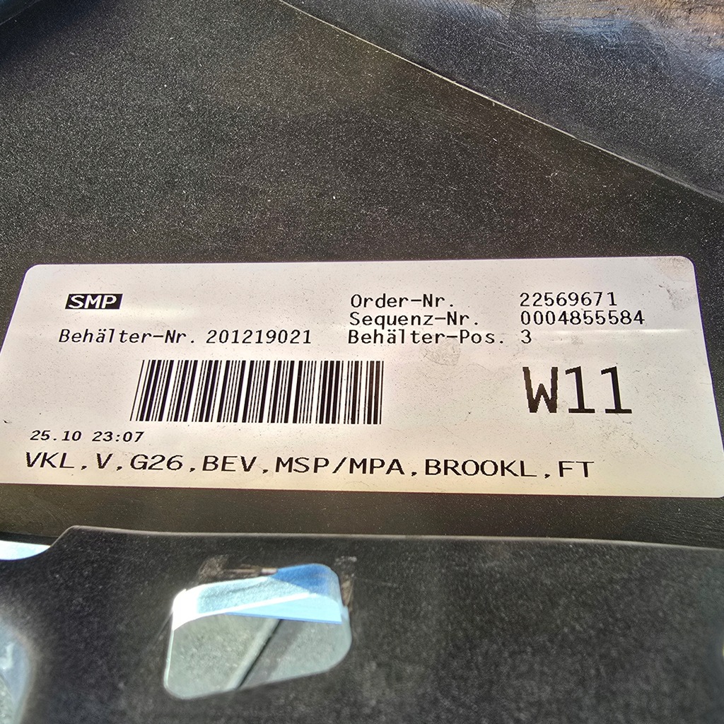 фото №12, Бампер перед bmw 4 g26 m набор 21- orginał электрик