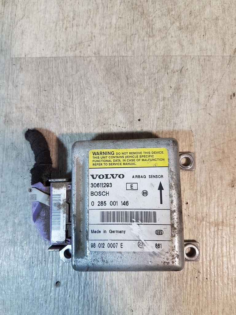 фото №1, Модуль блок управления подушек подушка безопасности volvo s40 v40