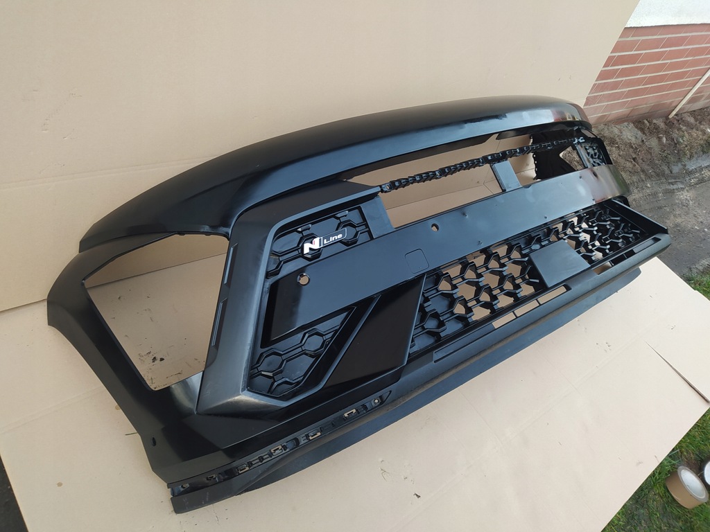 фото №8, Hyundai kona ii 23- n-line бампер передний super hit