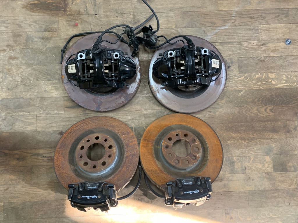 фото №1, Alfa romeo stelvio гальма brembo супорти комплект