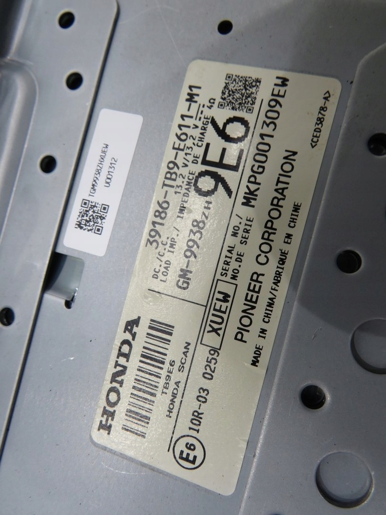 фото №3, Підсилювач радіо civic ix 39186-tb9-e611-m1