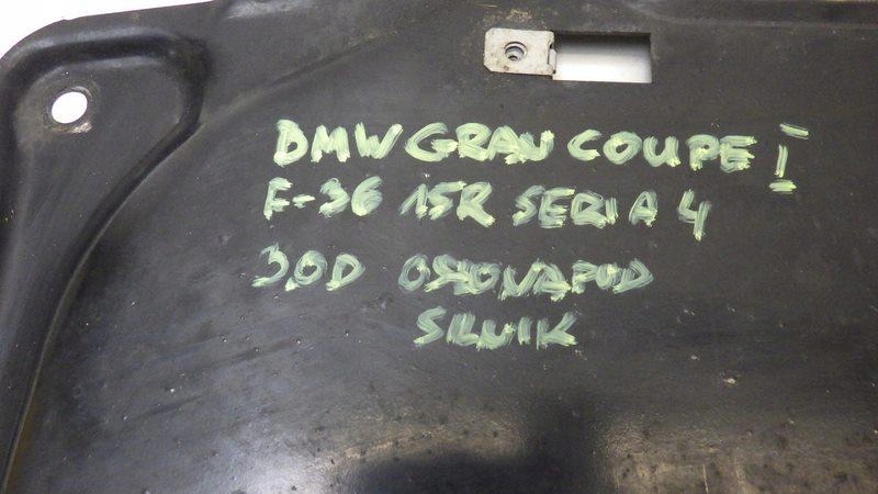 фото №6, Плита пол защита двигателя bmw 4 f36 gran coupe i 3.0 d 6860952