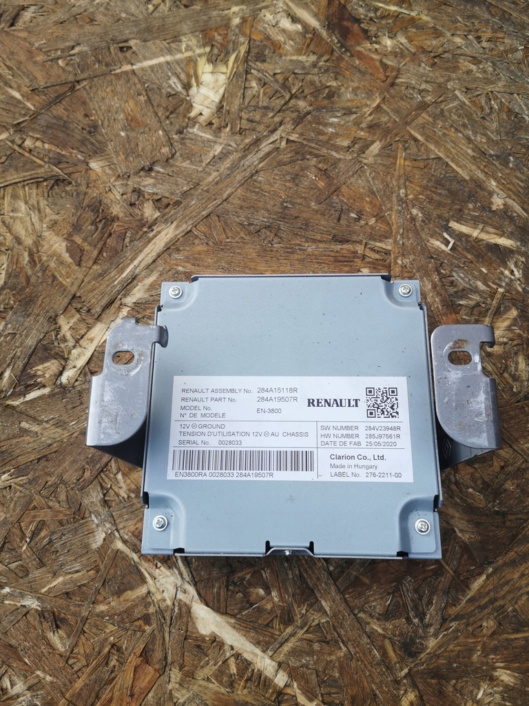 фото №1, Renault clio v модуль навигации радио 284a15118r