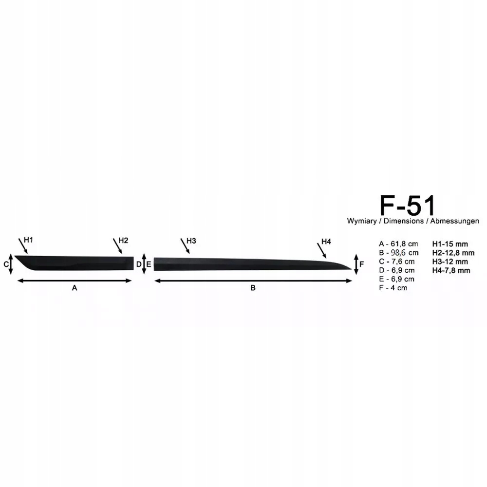 фото №10, Skoda kamiq 2020- накладки боковой f-51