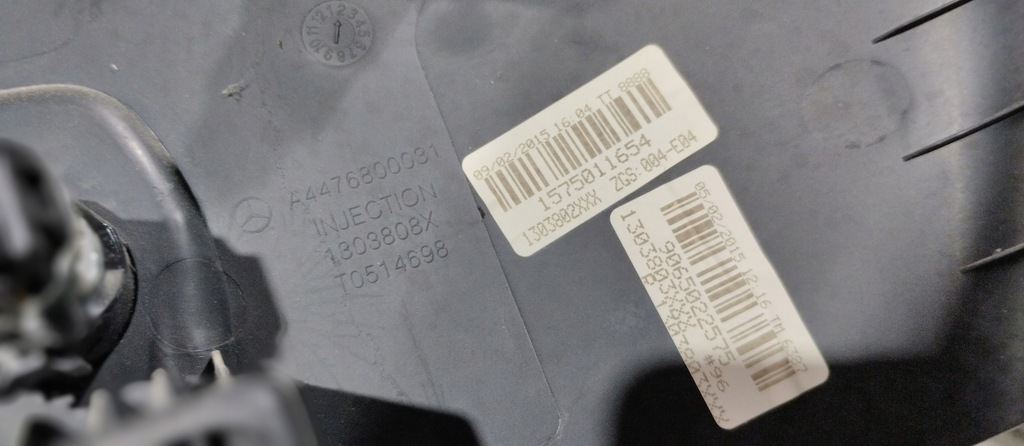 фото №5, Захист тунель роз'єм прикурювача mercedes vito w447 a4476800031