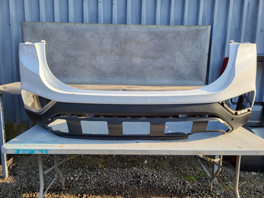 фото №1, Hyundai santa fe iv 4 бампер задняя спойлер хром